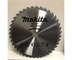 Makita T.C.T. pjūklas 260X2.6X30mm 15° T40 Standartiniai medienai D-74077