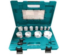 Makita MAKITA BIM ECONOMY skylių pjūklų rinkinys, 11 dalių (santechnikui) 19, 22, 25, 29, 35, 38, 44, 51, 57, 68,