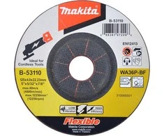Makita Šlifavimo diskas 125X4 RST (INOX) B-53110