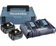Makita Elektrinių įrankių rinkinys Makita Šaltinio rinkinys 18 V 5 Ah (197629-2)