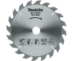 Pjovimo diskas Makita D-03327, 165x2x20mm, standartiniai medienai