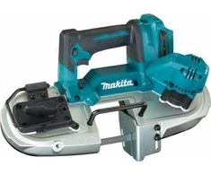 Makita DPB183Z Akumuliatorinis juostinis pjūklas, 66x66 mm,18V, aliuminio, Be akumuliatorių ir kroviklio!