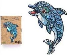 Maksik medinė dėlionė Dolphin PuzA3-00716