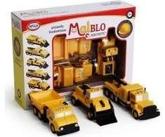 Malblo magnetinės statybinės transporto priemonės