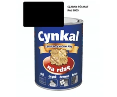 MALEXIM Akrilinis grunto emalis Cynkal 0.7 juodas pusmatis 9005 (M/CYN.CZP0.7)