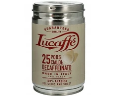 Kawa mielona Lucaffe ESE Decaffeinato w saszetkach bezkofeinowa 25 vnt