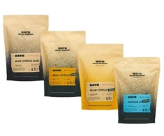 Kawa ziarnista HAYB DARK Espresso Starter Pack 4x250g