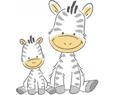 MALTEX Zebra mokomasis dangtis, pilkas / baltas 6181_90