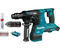 MAKITA MŁOT SDS+ 18Vx2 DHR283ZU 2,9J BL + UCHWYT 13mm + MODUŁ AWS