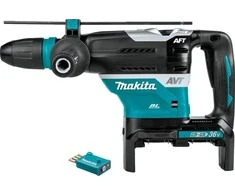 Makita DHR400ZKUN Akumuliatorinis perforatorius, 2X18 V, SDS-MAX, 8J LED, AWS, AFT, Be akumuliatorių ir kroviklio!
