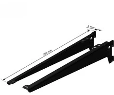Laikiklis Dolle, 380 mm x 2 mm, 2 vnt.