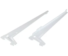 Dolle Laikiklis angle baltas 280mm. 2vnt