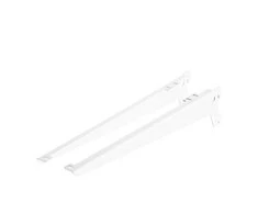 Dolle Laikiklis angle baltas 380mm. 2vnt