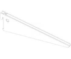 Dolle Laikiklis dvigubas baltas 470mm