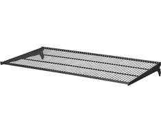 Lentyna su laikikliais Dolle, 800 mm x 406 mm, juoda
