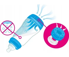 Mam 1186 BUTELIS A/KOL PERFECT START 260ML SEALIFE GIRL