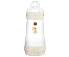 Mam Baby 5946 PERFECT START ANTIKOLIKINIS BUTELIUKAS 260ML GROUNDED IN NATURE BEIGE