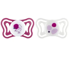 MAM BABY CHICCO-71087110 smoczek PH LIGHT 6-16 2SZT rožinė (CHI000711)
