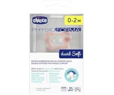 MAM BABY Chicco-74801130 Žindukas PH Dual Soft 0-2 1 vnt. Rožinis (CHI000708)