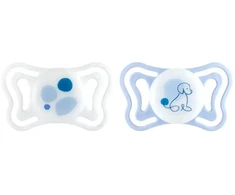 MAM BABY Čiulptukas PH LIGHT 2-6 2SZT mėlyna (CHICCO-71088210) (CHI000713)