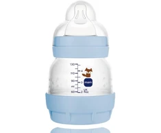 MAM BABY MAM BUTELIUKAS NUO PILVO PUČIMO PERFECT START 130ML BERNIUKUI GROUNDING IN NATURE