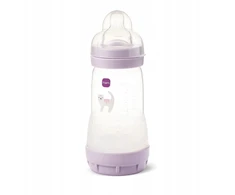 Mam Baby 5939 PERFECT START ANTIKOLIKINIS BUTELIUKAS 260ML, SUMALTAS GAMTOJE, VIOLETINĖS SPALVOS