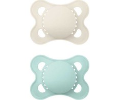 MAM 831201 Original šilkinis 2-6 matinis unisex čiulptukas 2vnt.