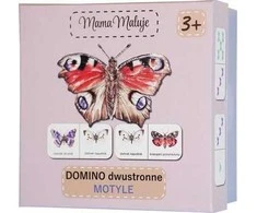 Mama Maluje Dvipusiai domino Drugeliai