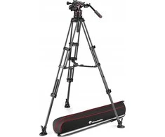 Prefix - Kameros trikojis - Manfrotto Twin Carbon 612 skysčio galvutės trikojis