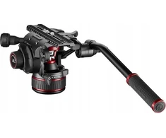 Vaizdo galva - Manfrotto Nitrotech 612 skysčio galva, greito atleidimo plokštė, reguliuojamas balansavimas