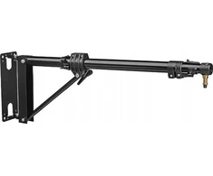 Kamera tvirtinimas - Manfrotto WALL BOOM SHORTER 0.7-1.2m Juodas