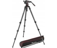 Trikojis rinkinys - Manfrotto 536 trikojis su 612 skysčiu galva ir krepšiu