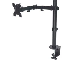 Manhattan 461542 monitoriaus laikiklis arba stovas 81,3 cm (32") Gnybtas Juoda