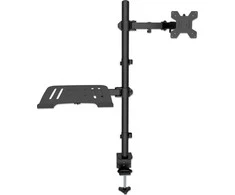 Laikiklis Intracom MANHATTAN Desktop Combo Mount su Monitorius Arm ir Nešiojamas kompiuteris Stovas nuo 13 iki 32 colių Monitorius iki 8kg ir nuo 10 iki 17 colių Nešiojamasis kompiuteris iki 8kg