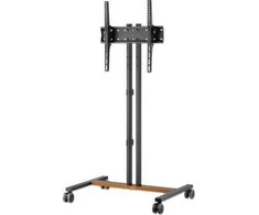 Laikiklis Mobilus televizoriaus stovas „Manhattan“, 34–55 colių, iki 35 kg, reguliuojamo aukščio grindys