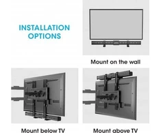 Manhattan MANHATTAN Universal Soundbar laikiklis sienai / VESA laikiklis