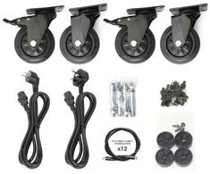 Manhattan Nešiojamas kompiuteris Charging Cabinet Desktop (or trolley) via USB-C 65W 16" 12-bay, Suitable for USB-C laptops (to 16"), iPads, MacBooks, Chromebooks, other USB-C devices, Bays 395x32.5x290mm, USB-C charging cables included,Cart, UK &amp; EU