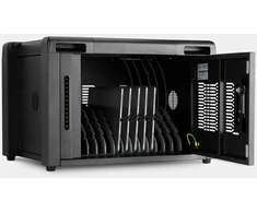 Manhattan Spintelė 12 nešiojamųjų kompiuterių įkrovimui 12x USB-C 60W Power Delivery (FMC_200327)