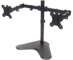 Manhattan 461559 stalinis plokščiųjų ekranų laikiklis 81,3 cm (32") Laisvai stovintis Juoda