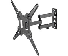 Laikiklis MANHATTAN Full Motion TV Wall Mount with Articulating Arm Holds One 23″ to 55″ TV iki 30 kg, 462624