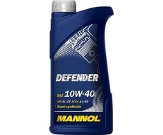 Automobilio variklio tepalas Mannol Defender, 10W-40, 1 l