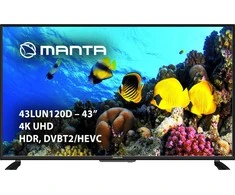 Televizorius Manta 43LUN120D LED 43'' 4K Ultra HD