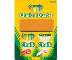 Cx Dystrybucja Maped *****Crayola kreda 2x12szt bia-spalva+gšbka 51-6009