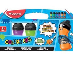 Guašas Maped ColorPeps 6x75ml secondary colours