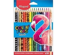 Maped Colorpeps Gyvūnai 18 Spalvos MPED