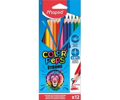 Maped Kredki Colorpeps Strong trójkątne 12 kolorów