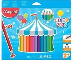 Maped Jumco Colorpeps Early Age kreidelės 24 spalvų MAPED