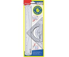 Maped geometrijos rinkinys 30 cm kairiarankiams