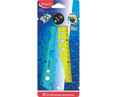 Liniuotė Maped 15/30cm Croc Croc Open Up blister.