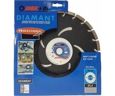 MAR-POL DIAM SHIELD 350x25,4x10 Juodas SEG / MP
